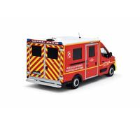 Odeon Alerte Ambulance Pompiers Compatible avec Renault Master Was VSAV SDIS 47 Lot et Garonne Véhicule de Collection 1/43 Série Limitée 250 pcs