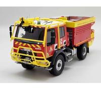 Odeon Alerte Camion de Pompiers Compatible avec Renault D14 4x4 Sides CCF SDIS 21 Côte d'or 1/43 Véhicule de Collection