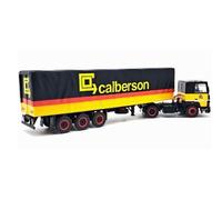 Odeon Camion RENAULTR310 Semi-Remorque Savoyarde 3 Essieux CALBERSON Véhicule de Collection 1/43 Métal et Plastique