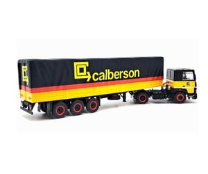 Odeon Camion RENAULTR310 Semi-Remorque Savoyarde 3 Essieux CALBERSON Véhicule de Collection 1/43 Métal et Plastique