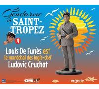 Odeon Figurine Le Gendarme De Saint-Tropez Louis de Funès Maréchal des Logis-Chef Ludovic Cruchot 16.5 cm