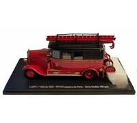 Odeon FRANSTYLE Camion de Pompiers LAFFLY VM 2 Fourgon Pompe Pompiers DE Paris « FP 13 RSPP » 1925 1/43 Véhicule de Collection