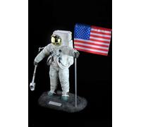 Odeon HobbyMaster Figurine Astronaute Commandant Neil Armstrong Apollo 11, 20 Juillet 1969 Premier Homme sur La Lune 1/8 26 cm Série Limitée