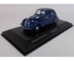 Odeon - ODE046 - Voiture berline Peugeot 202 de 1938 de Couleur Bleue foncée éditée à 500 pièces - Echelle 1/43