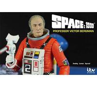 Odeon Sixteen 12 Cosmos 1999 Figurine du Professeur Victor Bergman en Combinaison Spatiale Alpha avec Scanner Spectro-X Edition Limitée 3000 pcs
