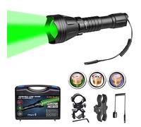 Odepro Lampe torche KL52 Plus avec modules d’éclairage à lumière rouge, verte, blanche ou infrarouge (IR850nm) et interrupteur déporté