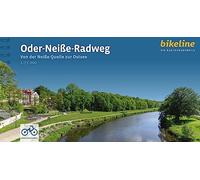 Oder-Neiße-Radweg: Von der Neiße-Quelle zur Ostsee, 640 km, 1:75.000, GPS-Tracks Download, LiveUpdate, Übernachtungsverzeichnis