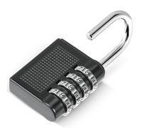 Oderra Cadenas, Cadenas Code - Serrure Combinée Imperméable Pour Valise, Casier, École, Portail. Alliage de Zinc Renforcé, Cadenas de Sécurité Extérieur