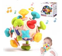 Oderra Jouet Eveil Bebe Dentition Pour Bébés, Jouet Bebe 1 an Jeux Montessori Bebe eveil 0-6 Mois, Jeux Bebe Hochet Sensorielle 0-12 Mois Filles Garçons