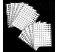 Oderra Pastilles Scratch Autocollant Rond 10 mm, 1080 Pcs