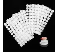 Oderra Pastilles Scratch Autocollant Rond 20 mm, 400 Pcs (200 Paires)