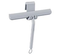 Oderra Raclette Douche Silicone,Raclette paroi Douche pour Salle de Bain et Vitre, Nettoie Paroi de Raclettes et Miroir sans Traces - Accessoire de Nettoyage Pratique - 21CM, Gris