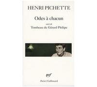 Odes à chacun/Tombeau de Gérard Philipe
