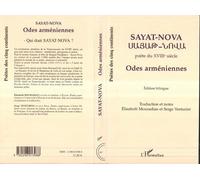 Odes arméniennes Edition bilingue - Serge Venturini - L'harmattan - broché - Poésie
