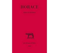 Odes et Épodes Horace (Auteur)