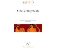 Sappho – Odes et fragments – Édition bilingue – Traduction Yves Battistini