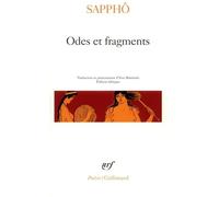 Odes Et Fragments - Edition Bilingue