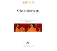 Sappho – Odes et fragments – Édition bilingue – Traduction Yves Battistini