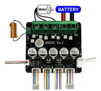 ODESC-Contrôleur de servomoteur sans balais à entraînement unique Véclairé, courant élevé, haute précision, basé sur la mise à niveau ODriLi3.6 24V