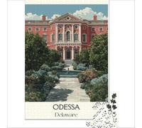 Odessa Delaware Puzzle 1000 pièces | puzzle après un long trajet une activité relaxante pour le soir pour décompresser complètement à la maison en douceur50x75cm