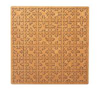 Odetina Hilbert Curve Puzzle en bois avec plateau fractal, casse-tête inversé, labyrinthe sans image pour adultes et entraînement cérébral en solo