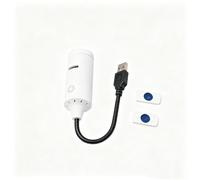 Odetina Projecteur d'étoiles HD Plug and Play, mini lumière galaxie avec 2 | Projecteur d'étoiles USB Plug and Play avec col de cygne réglable à 360°, 2 diapositives cosmiques, lentille de mise au point