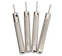 ODETOJOY 4 pcs en Acier Punch Montre Bracelet Band Lien Pin Remover poinçons Repair Tool Kit Accessoires 0.7/0.8/0.9/1.0 mm