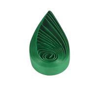 ODETOJOY Lot de 120 bandes de papier pour quilling - 3 mm - Couleur unique - Étoile origami - Pour loisirs créatifs (émeraude)