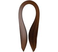 ODETOJOY Lot de 120 bandes de papier pour quilling Marron chocolat 7 mm Longueur 540 mm 7 mm