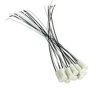 ODETOJOY Lot de 5 douilles d'ampoule LED G4 halogènes MR11 avec câble de 10 cm