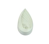 ODETOJOY Papier Quilling 10mm blanc Bandes de Papier, 120 Bandes 54cm Bande Quilling Papier 10mm crème