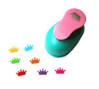 ODETOJOY Perforatrice portable pour scrapbooking, gravure, album, cartes, loisirs créatifs, perforatrice avec forme de couronne