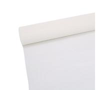 ODETOJOY Rouleau de papier crépon blanc de qualité supérieure pour la fabrication de fleurs, largeur de 25 cm, longueur de 2,5 m