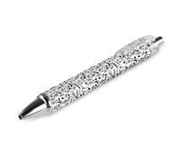 ODHHGDF Stylo à bille rétractable à pointe fine (0,5 mm) avec notes de musique et stylo à encre gel noire