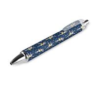 ODHHGDF Stylos à bille rétractables à encre gel pour amateurs de danse et de gymnastique, pointe fine 0,5 mm, 1 pièce