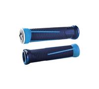 ODI Grips Grips AG1 Signature Lock-on 2.1 Bleu / Bleu clair 135 mm