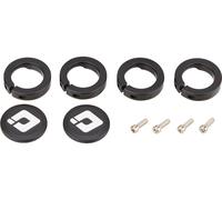 ODI Bagues d'Arrêt Lock Jaws pour Système Lock-On noir 7 mm
