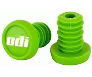 Odi Barend Plug Lot de 2 bouchons de rechange pour guidon + autocollant Fantic26 (vert)
