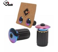 Odi-Bouchons De Guidon Anti-Ald Optimistes Pour Vtt,2 Pièces,Poignées De Vélo Légères Pour Vélo De Route Xc Balance - Type Electroplating Sp