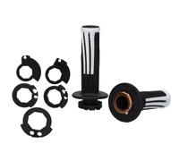 ODI EMIG PRO V2 Lock-On Poignées Noir/Blanc