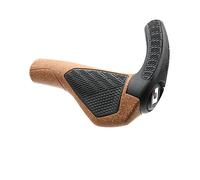 ODI GP3-Pro poignée de guidon ergonomique vtt confortable anti-dérapant amortisseur en caoutchouc/chêne VTT poignée couverture poignée de vélo Caoutchouc gris-noir