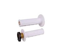 ODI - Grip - Lock-on - Demi-gaufré - 2T et 4T - Blanc (Pro/Soft)
