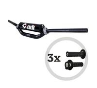 ODI Kit guidon CFT Pum MX + 3 paires de revêtements MX V2 Lock-On semi-gaufrés