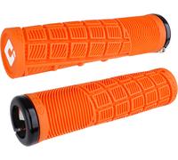 Odi MTB DH E-Bike Poignées Guidon 33,5mm 135mm Orange FR Reflex V2.1 Lock-on XL