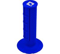 ODI MX V2 Lock-On 1/2 Waffle Grips Poignées Bleu