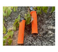 Odi Oc1-Poignée De Guidon De Vélo Foy Ergonomique,Poignées De Vélo De Montagne Souples Et Confortables,Anneau De Verrouillage,Poignets Vtt,Bouchon D'extrémité De Barre - Type Model3-Orange