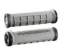 ODI Grips – Poignées Lock-on Elite Pro – 130/130 mm – Gris