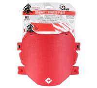 Odi Plaque Numéro Downhill Acier - Rouge Pour Vélo Commuter BMX MTB