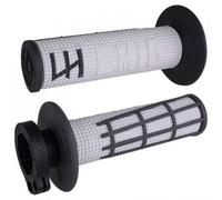 ODI Poignée 2T/4T MX V2 Lock-On Emig 2.0 V2 Moto Enduro Cross Blanc
