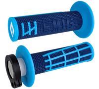 ODI Poignée 2T/4T MX V2 Lock-On Emig 2.0 V2 Moto Enduro Cross Bleu